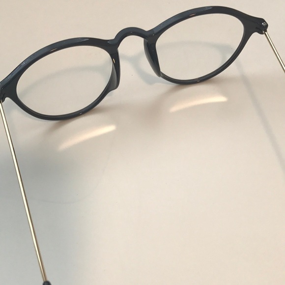 🔴 Black Fashion circle glasses - Picture 3 of 5